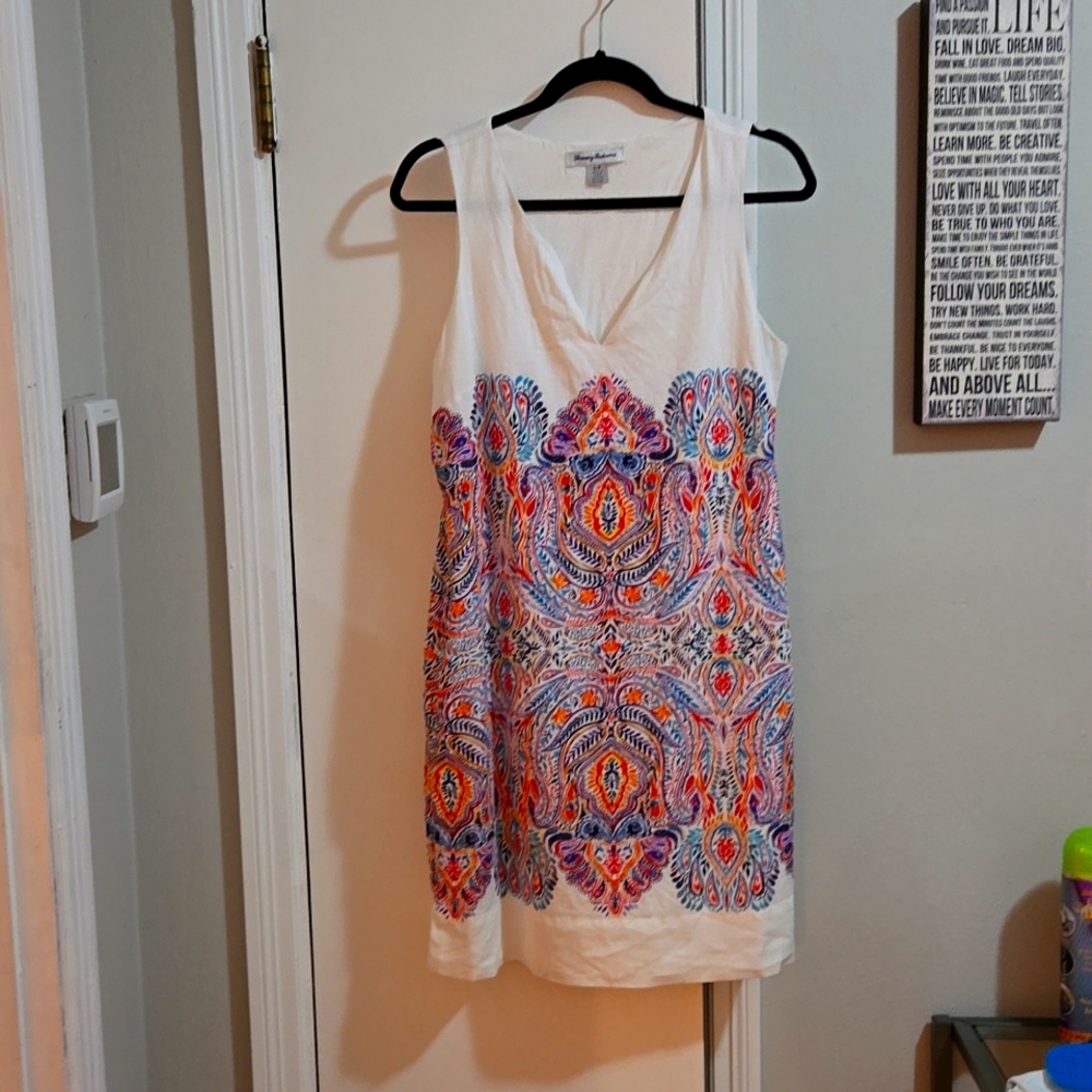 Tommy Bahama linen shift